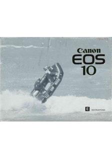 Canon EOS 10 manual. Camera Instructions.